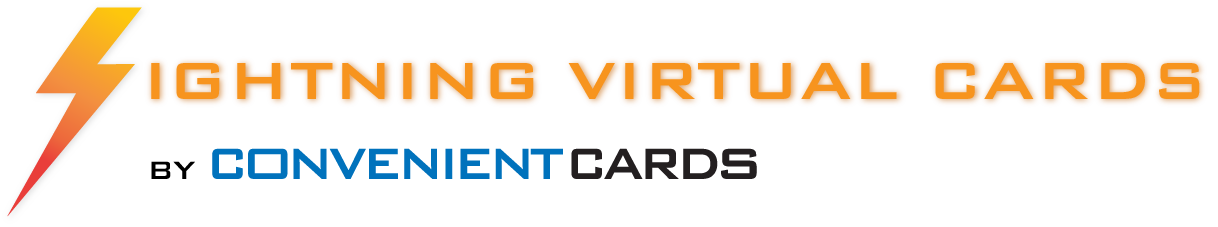 Lightning Virtual Cards - Prepaid debit cards sent via email